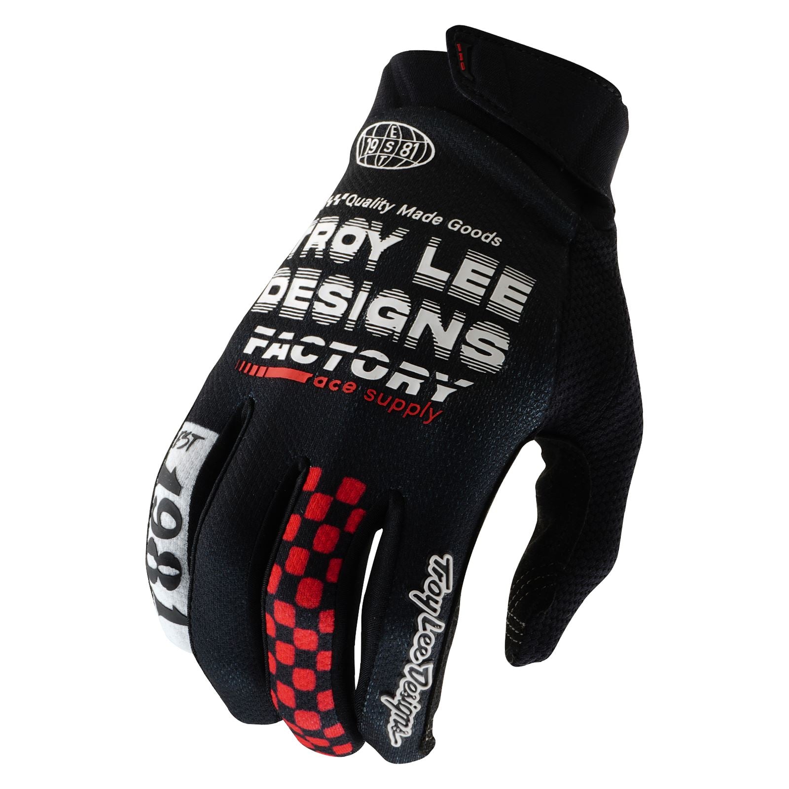 Troy Lee Designs Spring 2025 MX Gloves GP PRO Factory Black